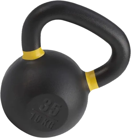 Photo of a 35 pound kettle bell