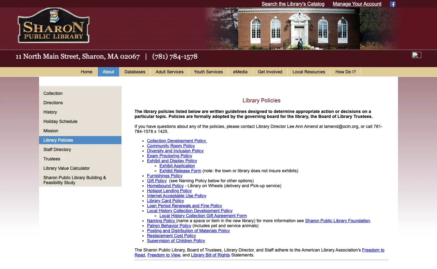 Exhaustive external and internal links