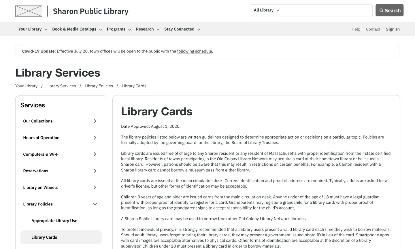 Use clearer labels and hierarchy informed by test results.