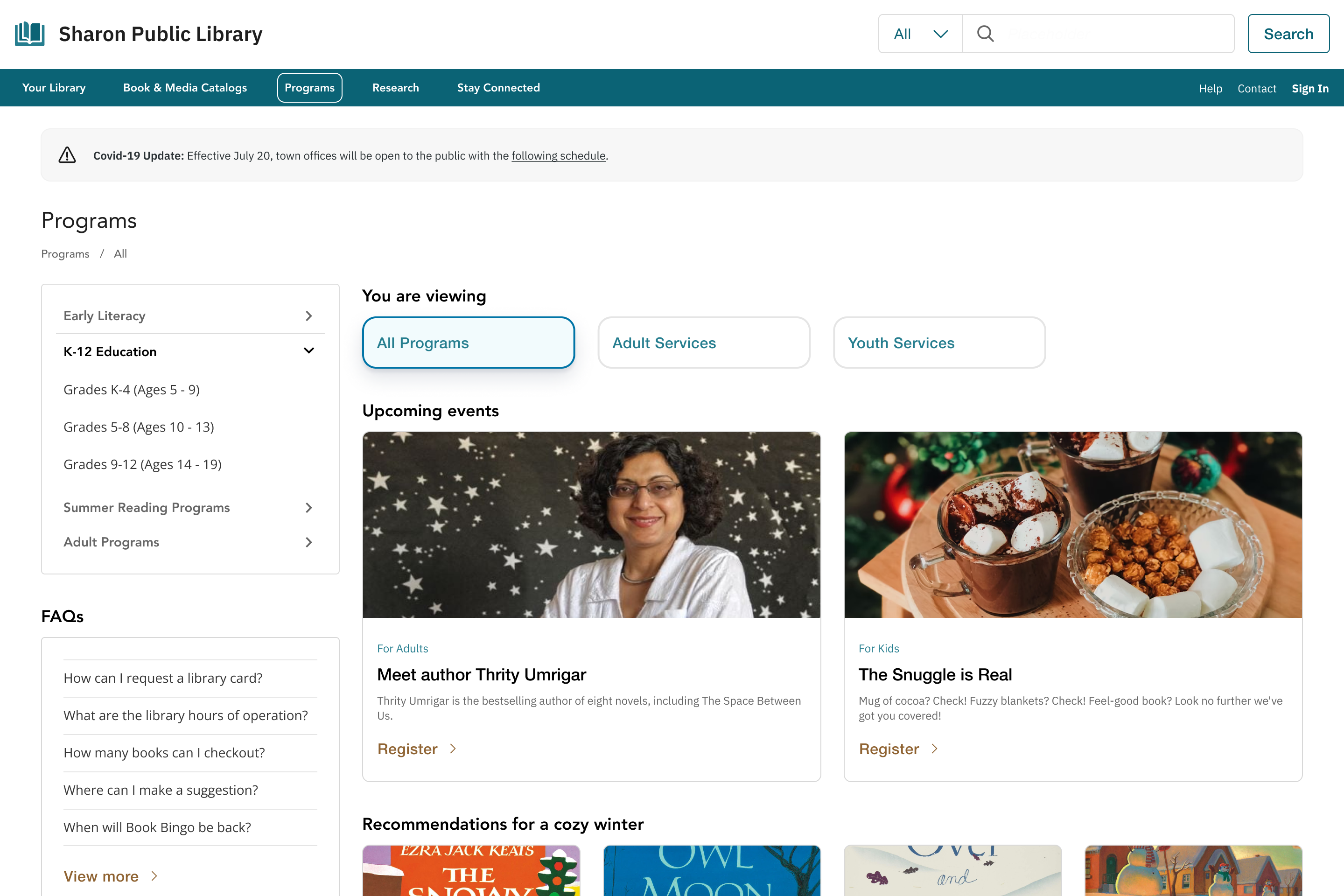 Sharon Public Library