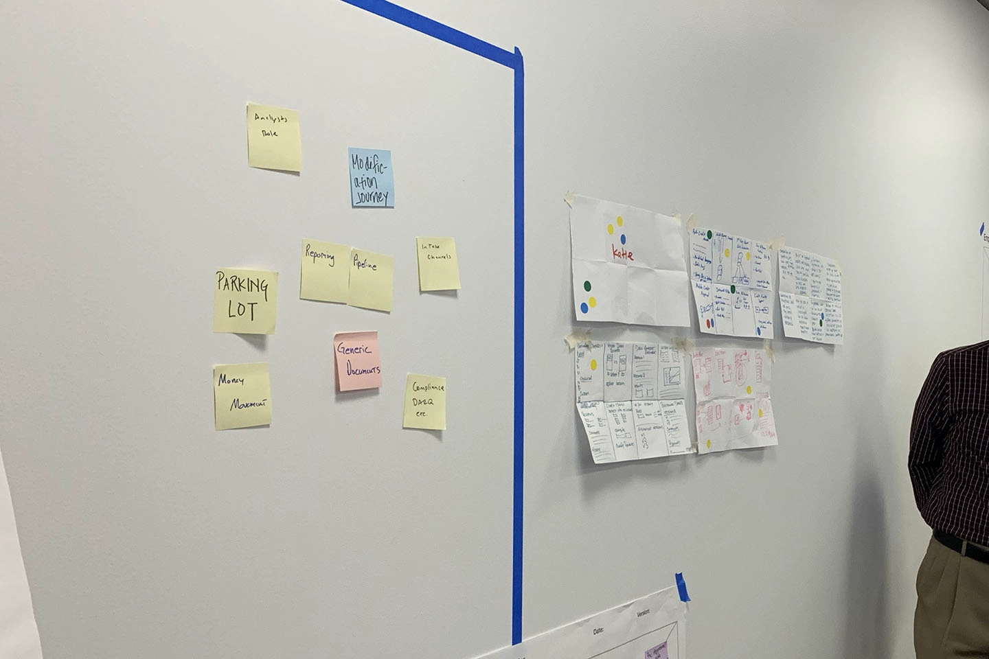 Our parking lot to narrow focus