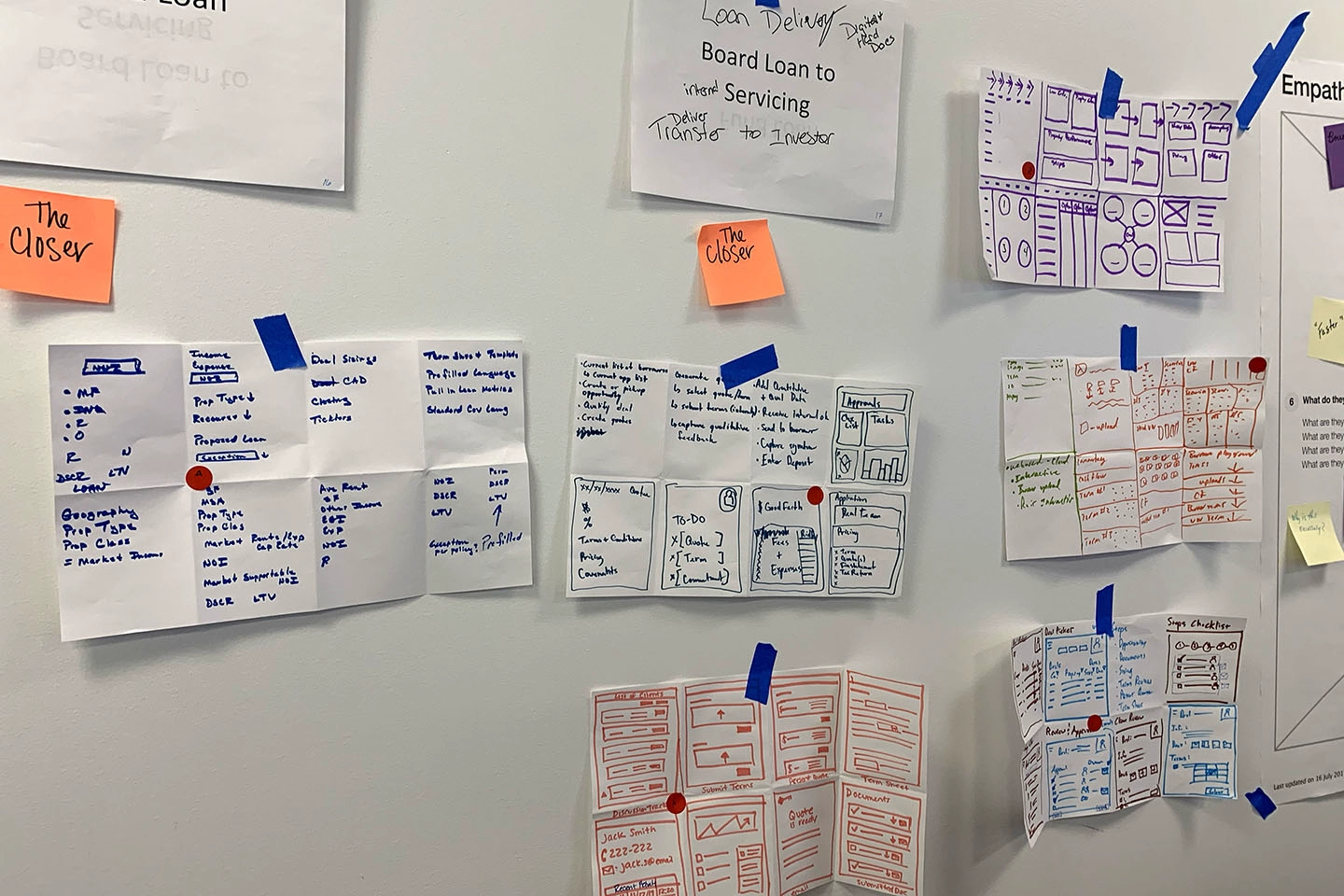 Crazy 8's fast sketching exercise